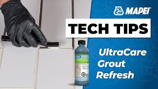 Tech Tip on UltraCare Grout Refresh [upl. by Hnil42]