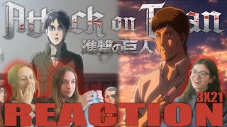 Attack on Titan SUB  3x21 Attack Titan  Reaction [upl. by Cunningham966]