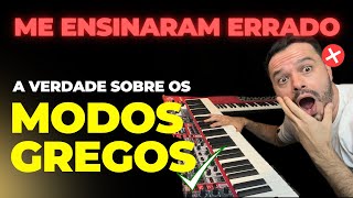 MODOS GREGOS  Aula completa 🎹 [upl. by Revilo]