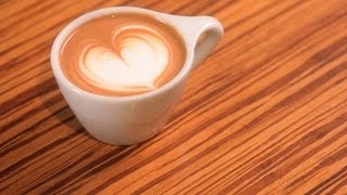 How to Pour a Heart  Latte Art [upl. by Launcelot]