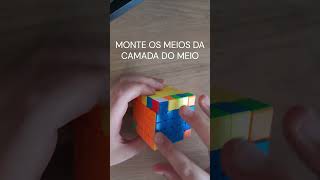 COMO MONTAR O 5X5 shorts cubomágico [upl. by Manoop]