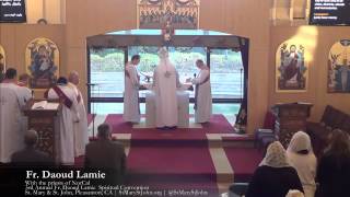 Liturgy  Fr Daoud Lamie [upl. by Notniuq]