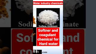 sodium Aluminate coagulation water treatment chemicals viral water youtubeshorts chemistry [upl. by Nauqe118]