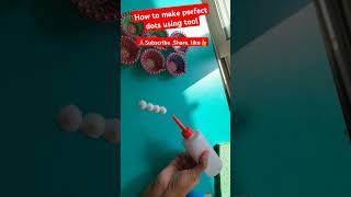 How to make perfect dots using tool stronggrandmachannel diwalirangolidesigns diwalirangoli2024 [upl. by Averir]