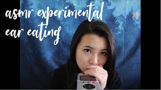 ASMR INFINITE EAR EATING  Experimental Mouth Sounds  Thank you for 1000 subscribers [upl. by Leuqram]