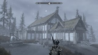 Lets Play Skyrim Episode 182 Construction of Heljarchen Hall Skyrim Anniversary Edition skyrim [upl. by Enoch]