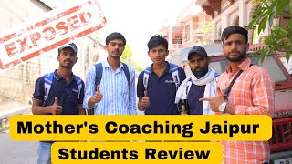 Mothers Coaching Review  Fees FacultyResult  Ssc Bank RLY Coaching in Jaipur  RJ Mohit [upl. by Meehsar]