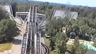 Racer  Kings Island forwards and backwards POV [upl. by Marabel]