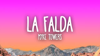 Myke Towers  La Falda [upl. by Nerradal]