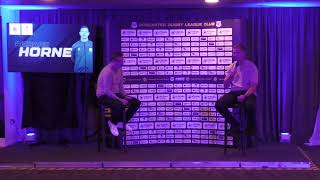 INTERVIEW  Dons head coach Richard Horne at the end of season presentation evening [upl. by Murton]