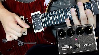 The 8 Best Flanger Guitar Moments Ever [upl. by Aicak302]