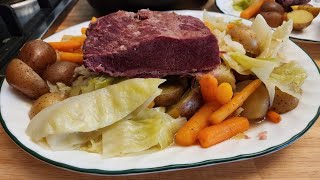 Corned Beef and Cabbage  Heirloom Recipe  Irish Pot Roast  One Pot Meal  The Hillbilly Kitchen [upl. by Cherin185]