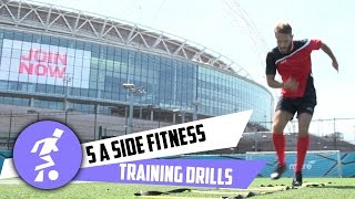 5 a side fitness training drills [upl. by Atsok862]