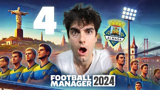 EP 4  ALMADA o clube da minha Cidade  2324  FM24 Football Manager 2024 🌍 [upl. by Teage160]