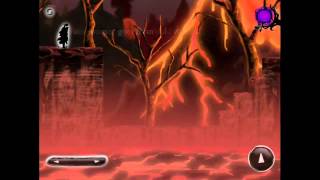 Nihilumbra for iOS Full Walkthrough Level 4 Volcano [upl. by Sieber721]