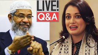 Live Indian Actress Dia Mirza vs Zakir Naik 2024 [upl. by Madelaine]