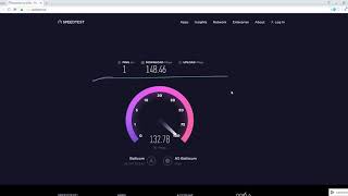 Real speed through WiFi on a DLINK DIR825 AC G1 in 5ghz mode [upl. by Morez313]