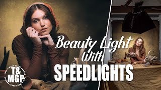 Beauty Light with Speedlights  Take and Make Great Photography with Gavin Hoey [upl. by Yank756]