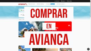 Como COMPRAR pasajes en AVIANCA Actualizado 2023 2024 [upl. by Dlanor]