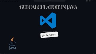 JOptionPane GUI Calculator in Java  step by step walkthrough [upl. by Blandina]