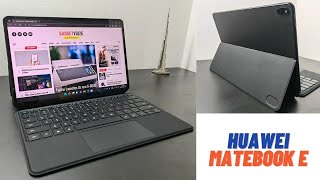 Huawei Matebook E Review  A Thin and Light Laptop That Offers Three Different Working Modes [upl. by Eiffub]