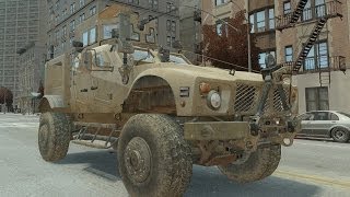 GTA IV MATV USMC Gameplay HD Mod [upl. by Brunelle]