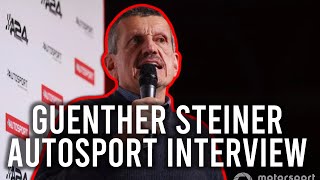 Guenther Steiner First Interview Since Leaving Haas  Autosport International Interview David Croft [upl. by Ahsyekal]