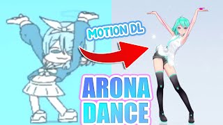 【MMD】Arona Dance Motion Download [upl. by Keare681]