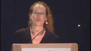 Justine Cassell Women of Vision Award Winner for Leadership Speech Part 1 [upl. by Sherwin]