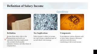 Income Tax  Salary Income [upl. by Asimaj879]