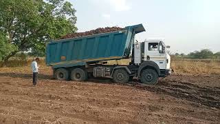 Tata 3530 12 Tyre Tipper Tata truck [upl. by Kreg596]