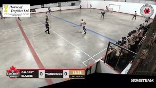 Mens C  Quarter Final Calgary Blazers vs Wiserhood [upl. by Meador]