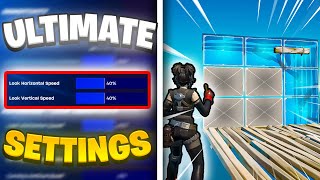 NEW ULTIMATE Controller SETTINGS  Sensitivity in Chapter 5 Season 4 Fortnite Settings Guide [upl. by Brita]