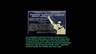 Filemon Castelar Lagman unsolvedcrime philippinesjustice crimedocumentary [upl. by Karwan]