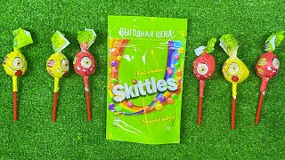 Satisfying Video Unboxing GIANT Rainbow Lollipop Candy with Yummy Sweets Cutting ASMR MampMS [upl. by Nevla]