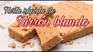 TARTA DE TURRÓN BLANDO especial navidad  Fácil y rápido THERMOMIX TM5 [upl. by Narik]