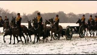 Diamond Jubilee Royal Gun Salute in Hyde Park [upl. by Silvano]