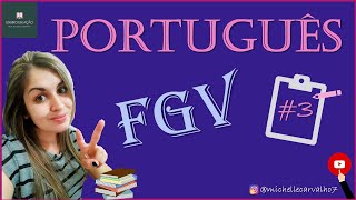 FGV  Questão 3  PORTUGUÊS [upl. by Conroy81]