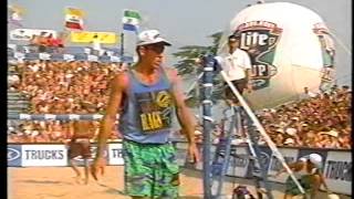 AVP Volleyball 1995 Chicago Semifinal [upl. by Lore]