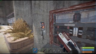 RUST LAUNCH SITE MONUMENT PUZZLE EASY KEY CARD GUIDE [upl. by Aedrahs]