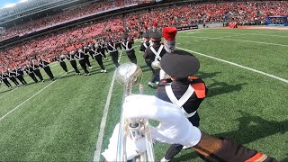 2023 Ohio State University Marching Band Trumpet GoPro  OSU vs Maryland [upl. by Stanzel]