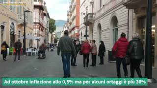 Ad ottobre inflazione allo 05 ma per alcuni ortaggi è più 30 [upl. by Nurse]