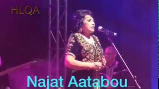 Najat Aatabou Samhi lia lwalida Live Meknes 2018  نجاة اعتابو  سمحي ليا الواليدة [upl. by Dobrinsky]