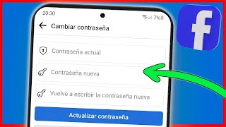 ✅ Como Cambiar la Contraseña de Facebook 2024  TUTORIAL PASO A PASO [upl. by Nemrak]