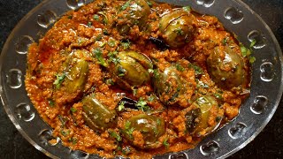 मालवणी वाटणात तयार केलेली भरली वांगी ।Bharli Vangi Recipe॥ [upl. by Ennybor]