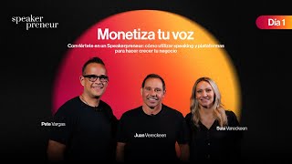 Monetiza tu Voz Cómo Usar Plataformas para Crear un Negocio Multimillonario  Día 1 [upl. by Jo-Anne]