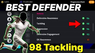 Best Defender CB 98 Tackling 96 Awareness  eFootball 2025 Mobile [upl. by Alleuqcaj956]