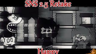 FNF MOD Creepypasta Friday Night Funkin SNS 25 Retake  Mickey Mouse vs BF  Happy [upl. by Bearce552]