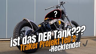 Einfach kann jeder Shovel vibes im Milwaukee 8  Harley Davidson Softail Traker Projekt Teil 2 [upl. by Eve]