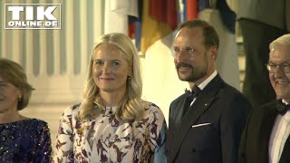 MetteMarit amp Prince Haakon of Norway in Berlin [upl. by Byron]